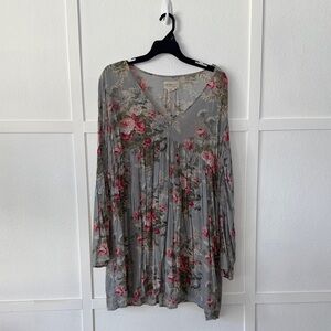 Ralph Lauren Floral Gray Women's Dress